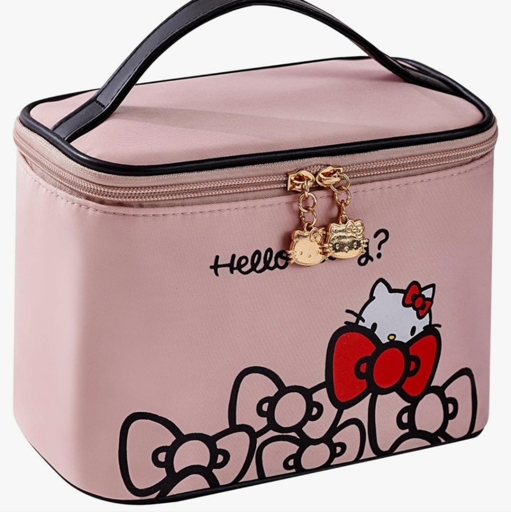 Hello Kitty Cosmetic Bags - Pink, White, Black - Picture 11 of 11